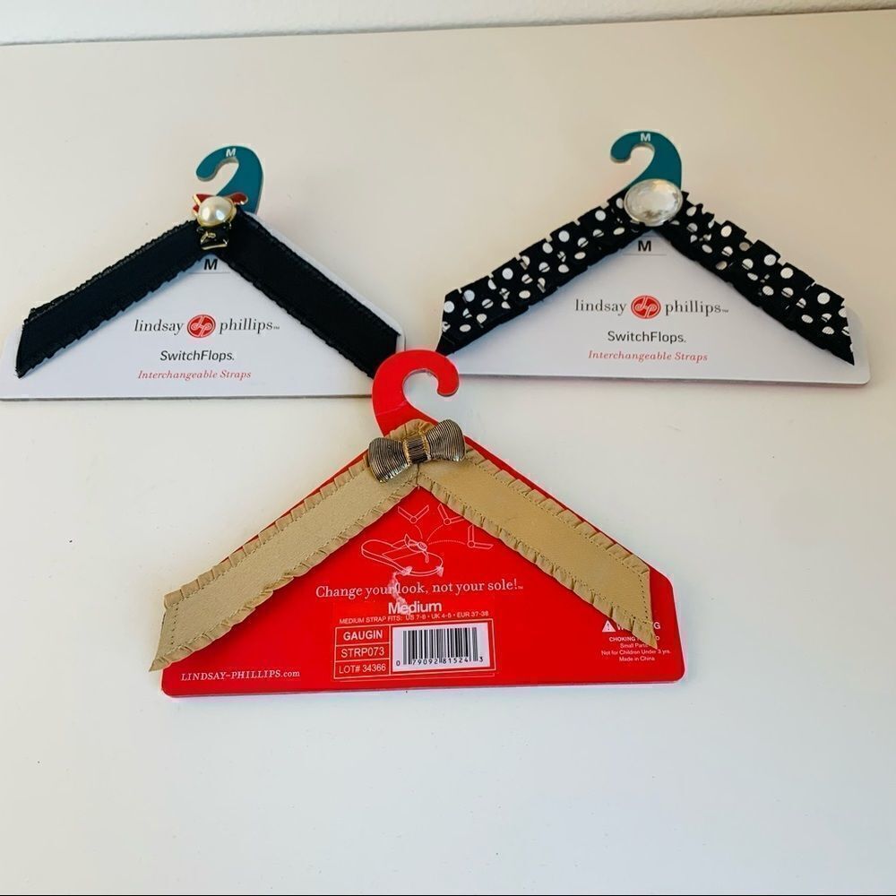 Lindsey Phillips Switchflop Straps Lot of 3‎